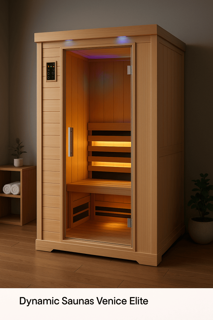 Dynamic Saunas Venice Elite 2-Person Infrared Sauna Review: Ultra Low EMF, Elegant, and Compact